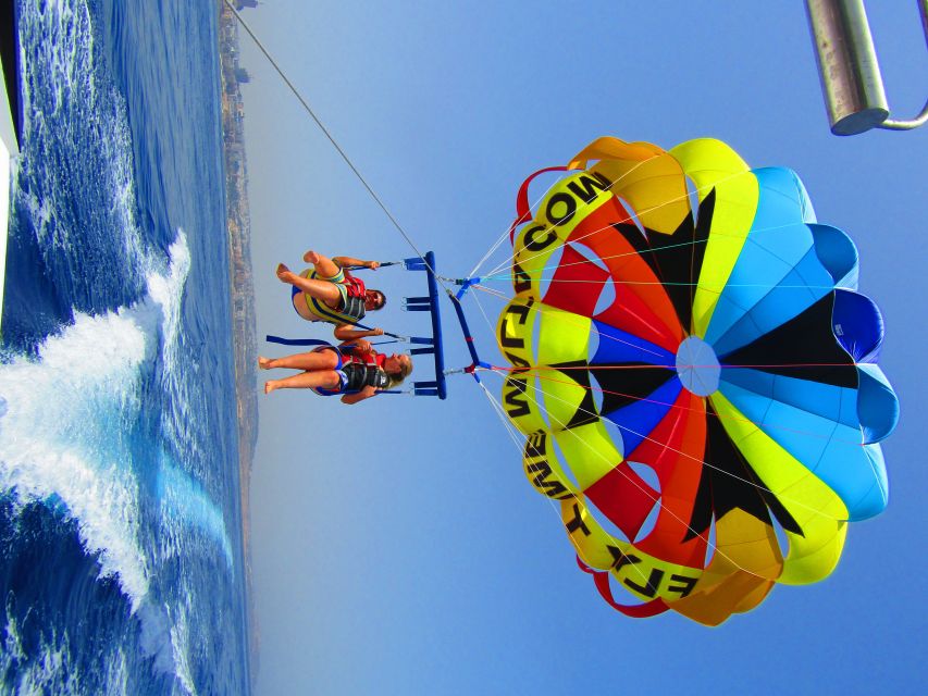 St. Julian's: Parasailing in Malta with Photos and Videos - What the 40 minutes feel like on the water