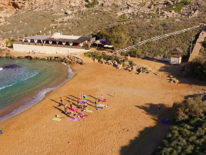 Sunday: Ghajn Tuffieha (Riviera) Beach Yoga Class - Key Highlights at a Glance