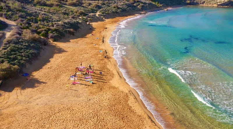 Sunday: Ghajn Tuffieha (Riviera) Beach Yoga Class - The 75-Minute Flow: What You’ll Do on the Sand