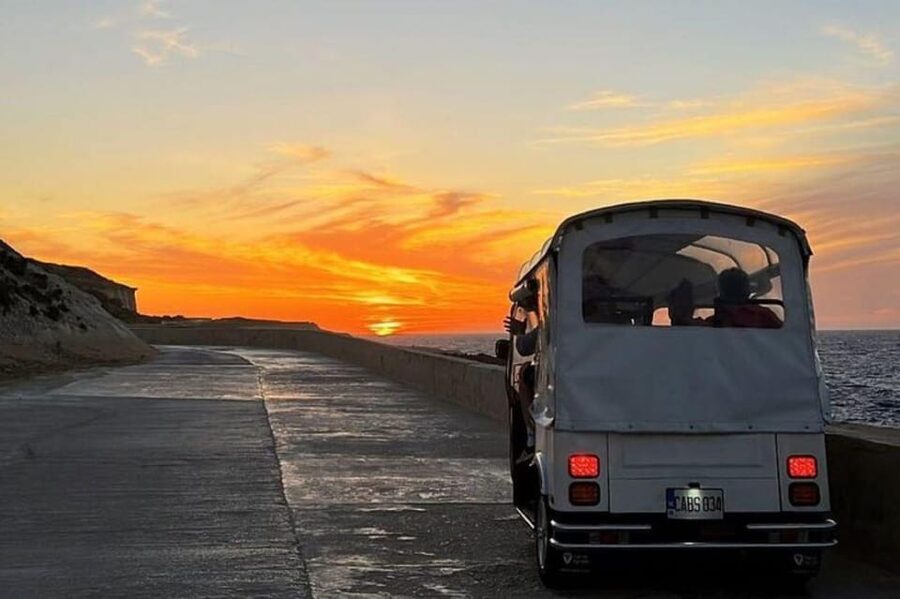 Sunset Tuk Tuk Tour in Gozo & Blue Lagoon (Comino) - From Comino caves to the Crystal Lagoon, the boat-first rhythm