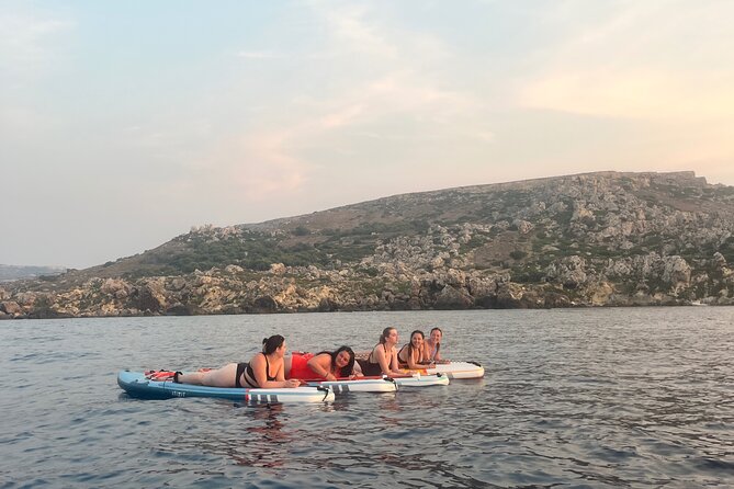 SUP Sunset Paddling to Ta Marija Caves - Ta’ Marija caves: what you’re actually doing here