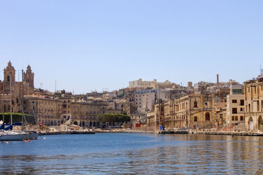 The Best Traditional 2 Harbours Day Cruise of Malta - A classic Maltese luzzu on the water