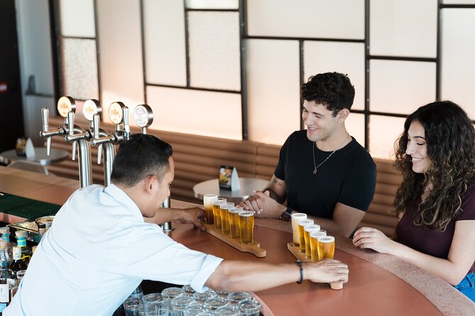 The Farsons Brewery Experience Entry Ticket and Beer Flight - Booking patterns, language, and practical experience details