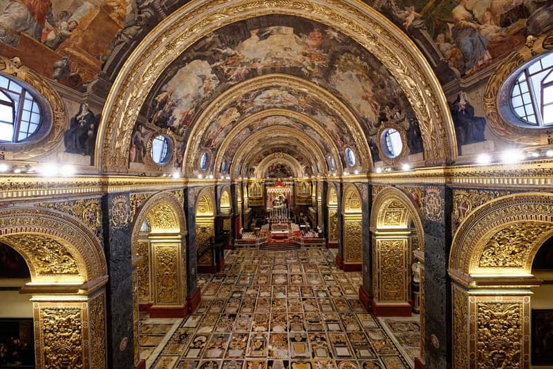Valletta Half Day inc St. John's Cathedral, Malta Experience - Barracca Gardens and the Grand Harbour view that sets the mood