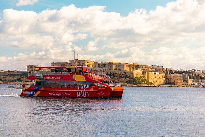 Valletta & Three Cities Harbour Cruise - Catamarans, Wi-Fi, and the seating tip that can change your view