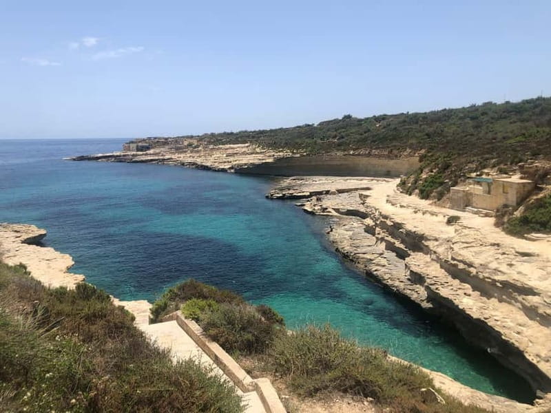 Visit Tarxien Temples, Kalanka Bay, Blue Grotto, Marsaxlokk - Zejtun and the Luqa Briffa Garden stop